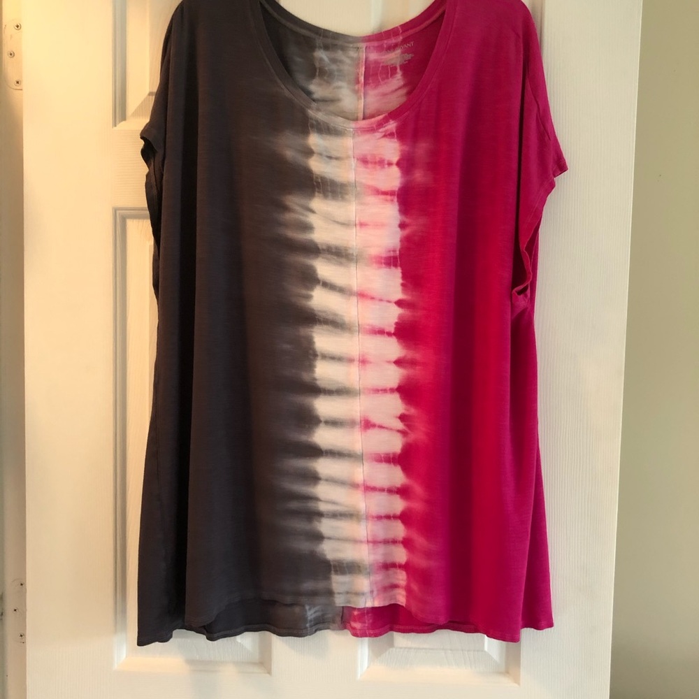 Lane Bryant tie dye tee